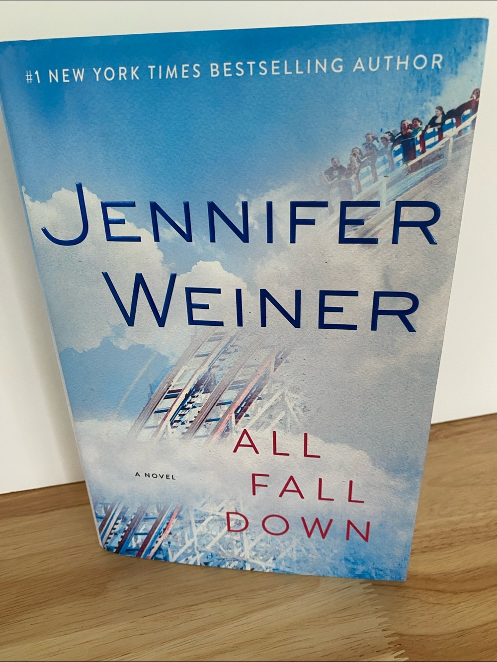 BEST SELLING Author Hardcover Novel All Fall Down by Jennifer Weiner